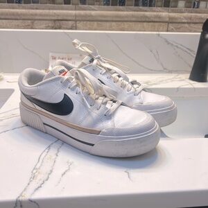 Nike Legacy Court platform shoe